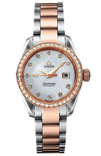 Omega Seamaster Aqua Terra Series Ladies Fashionable Wristwatch-2365.75.00 Omega Seamaster Aqua Terra Series Ladies Fashionable Wristwatch-2365.75.00