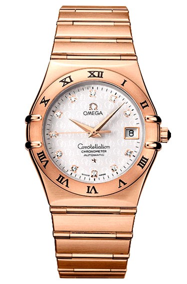 Omega Constellation Chronometer 18k Rose Gold Mens Automatic COSC Wristwatch 1104.35.00 Omega Constellation Chronometer 18k Rose Gold Mens Automatic COSC Wristwatch 1104.35.00