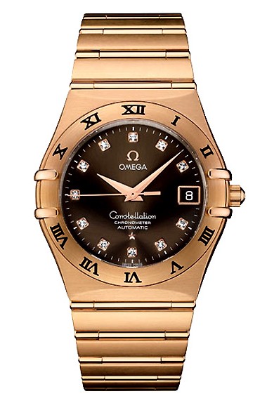 Omega Constellation Chronometer 18k Rose Gold Mens Automatic COSC Wristwatch 1103.60.00 Omega Constellation Chronometer 18k Rose Gold Mens Automatic COSC Wristwatch 1103.60.00