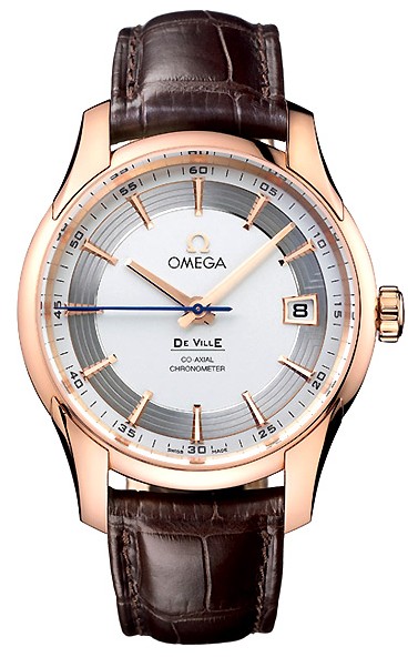 Omega De Ville Hour Vision 18k Rose Gold Mens Wristwatch 431.63.41.21.02.001 Omega De Ville Hour Vision 18k Rose Gold Mens Wristwatch 431.63.41.21.02.001
