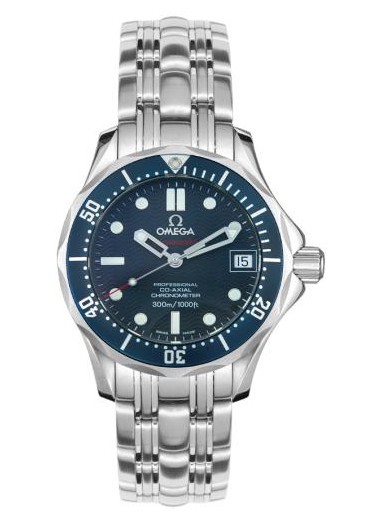 Omega Seamaster Series Mens Stainless Steel Wristwatch-2222.80 Omega Seamaster Series Mens Stainless Steel Wristwatch-2222.80