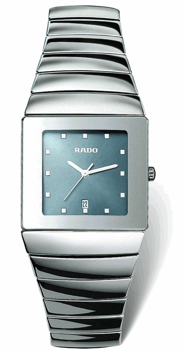 Rado Sintra Series Platinum-Tone Ceramic Mens Watch-R1342202 Rado Sintra Series Platinum-Tone Ceramic Mens Watch-R1342202