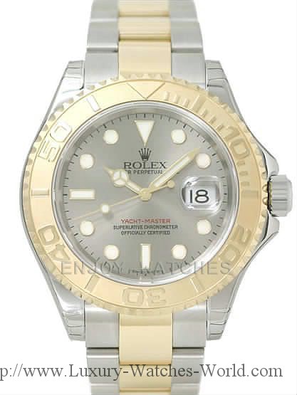 Rolex Yachtmaster 18k & SS RX168 Rolex Yachtmaster 18k & SS RX168
