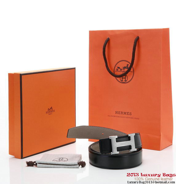 Hermes 43mm Calf Leather Belt HB108-10 Hermes 43mm Calf Leather Belt HB108-10