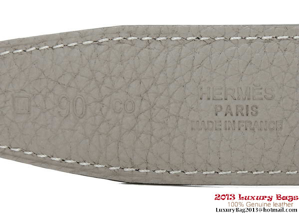 Hermes 43mm Calf Leather Belt HB108-10 Hermes 43mm Calf Leather Belt HB108-10