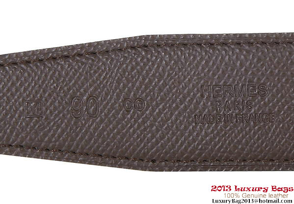 Hermes 43mm Saffiano Leather Belt HB102-3 Hermes 43mm Saffiano Leather Belt HB102-3