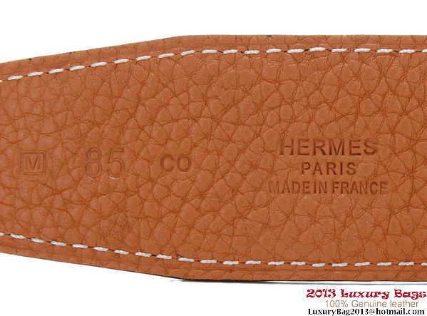 Hermes 50mm Original Calf Leather Belt HB117-1 Hermes 50mm Original Calf Leather Belt HB117-1