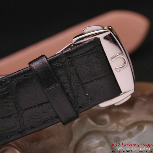 OMEGA DE VILLE CO-AXIAL CHRONOSCOPE Red Gold on Black Leather Strap OM77419 OMEGA DE VILLE CO-AXIAL CHRONOSCOPE Red Gold on Black Leather Strap OM77419
