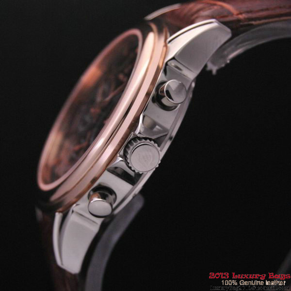 OMEGA DE VILLE CO-AXIAL CHRONOSCOPE Red Gold on Brown Leather Strap OM77422 OMEGA DE VILLE CO-AXIAL CHRONOSCOPE Red Gold on Brown Leather Strap OM77422