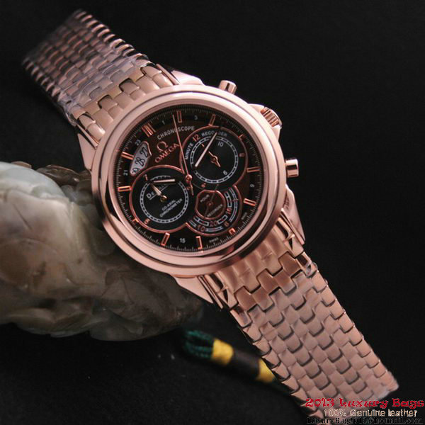 OMEGA DE VILLE CO-AXIAL CHRONOSCOPE Red Gold on Red Gold Strap OM77433 OMEGA DE VILLE CO-AXIAL CHRONOSCOPE Red Gold on Red Gold Strap OM77433