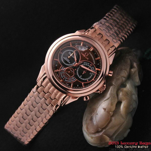 OMEGA DE VILLE CO-AXIAL CHRONOSCOPE Red Gold on Red Gold Strap OM77433 OMEGA DE VILLE CO-AXIAL CHRONOSCOPE Red Gold on Red Gold Strap OM77433
