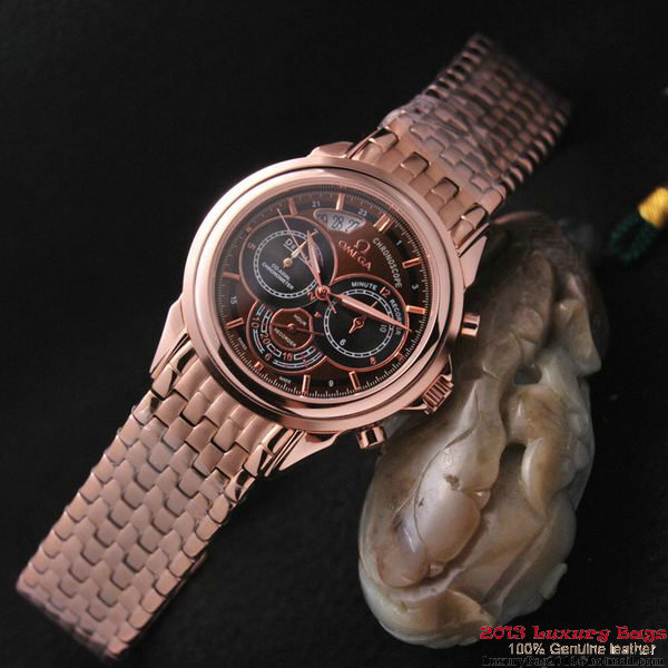 OMEGA DE VILLE CO-AXIAL CHRONOSCOPE Red Gold on Red Gold Strap OM77433 OMEGA DE VILLE CO-AXIAL CHRONOSCOPE Red Gold on Red Gold Strap OM77433