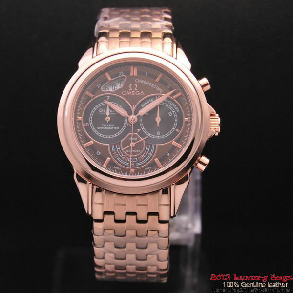OMEGA DE VILLE CO-AXIAL CHRONOSCOPE Red Gold on Red Gold Strap OM77433 OMEGA DE VILLE CO-AXIAL CHRONOSCOPE Red Gold on Red Gold Strap OM77433
