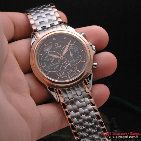 OMEGA DE VILLE CO-AXIAL CHRONOSCOPE Red Gold on Steel Strap OM77431 OMEGA DE VILLE CO-AXIAL CHRONOSCOPE Red Gold on Steel Strap OM77431