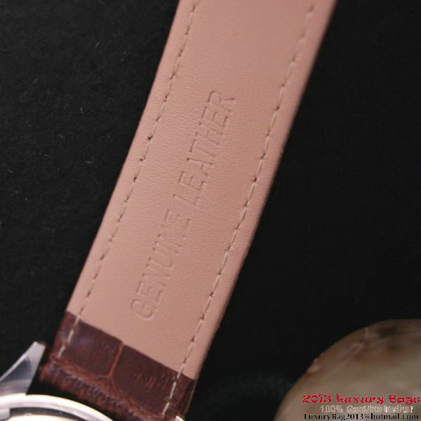 OMEGA DE VILLE CO-AXIAL CHRONOSCOPE Steel on Brown Leather Strap OM77401 OMEGA DE VILLE CO-AXIAL CHRONOSCOPE Steel on Brown Leather Strap OM77401