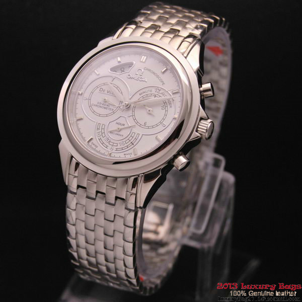 OMEGA DE VILLE CO-AXIAL CHRONOSCOPE Steel on Steel Strap OM77413 OMEGA DE VILLE CO-AXIAL CHRONOSCOPE Steel on Steel Strap OM77413