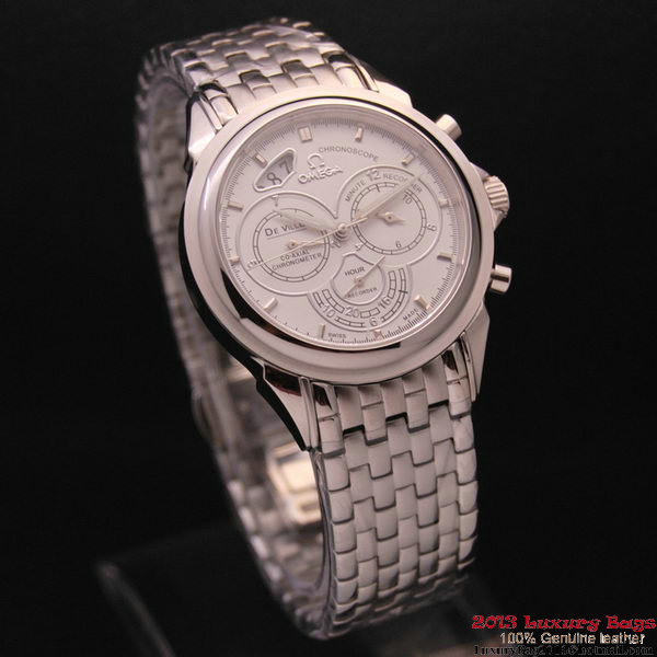 OMEGA DE VILLE CO-AXIAL CHRONOSCOPE Steel on Steel Strap OM77413 OMEGA DE VILLE CO-AXIAL CHRONOSCOPE Steel on Steel Strap OM77413