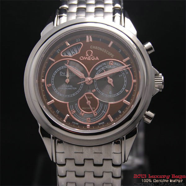 OMEGA DE VILLE CO-AXIAL CHRONOSCOPE Steel on Steel Strap OM77414 OMEGA DE VILLE CO-AXIAL CHRONOSCOPE Steel on Steel Strap OM77414