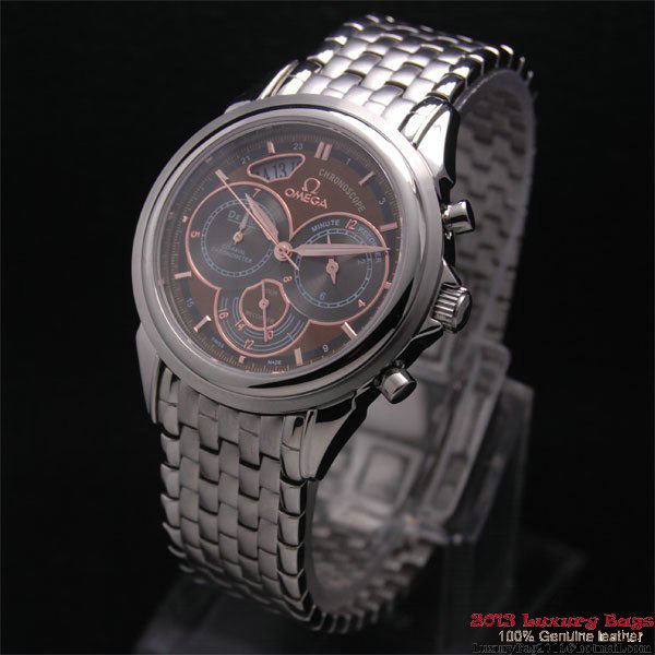 OMEGA DE VILLE CO-AXIAL CHRONOSCOPE Steel on Steel Strap OM77414 OMEGA DE VILLE CO-AXIAL CHRONOSCOPE Steel on Steel Strap OM77414