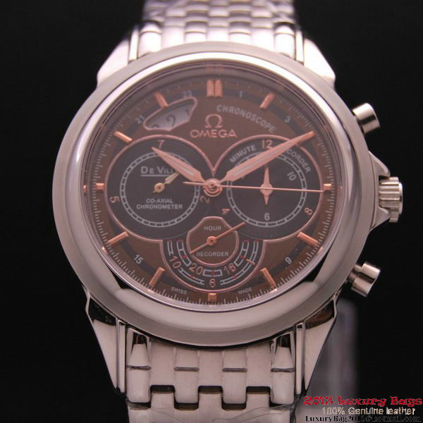 OMEGA DE VILLE CO-AXIAL CHRONOSCOPE Steel on Steel Strap OM77414 OMEGA DE VILLE CO-AXIAL CHRONOSCOPE Steel on Steel Strap OM77414