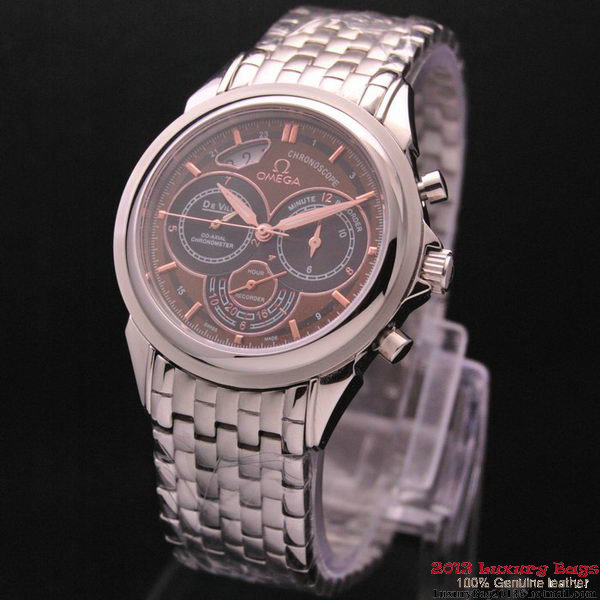 OMEGA DE VILLE CO-AXIAL CHRONOSCOPE Steel on Steel Strap OM77414 OMEGA DE VILLE CO-AXIAL CHRONOSCOPE Steel on Steel Strap OM77414