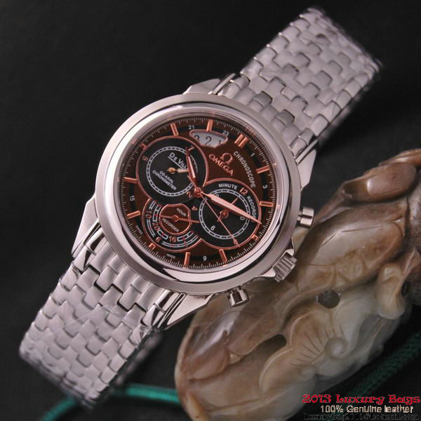 OMEGA DE VILLE CO-AXIAL CHRONOSCOPE Steel on Steel Strap OM77414 OMEGA DE VILLE CO-AXIAL CHRONOSCOPE Steel on Steel Strap OM77414