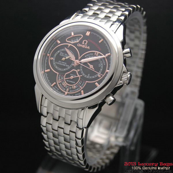 OMEGA DE VILLE CO-AXIAL CHRONOSCOPE Steel on Steel Strap OM77416 OMEGA DE VILLE CO-AXIAL CHRONOSCOPE Steel on Steel Strap OM77416