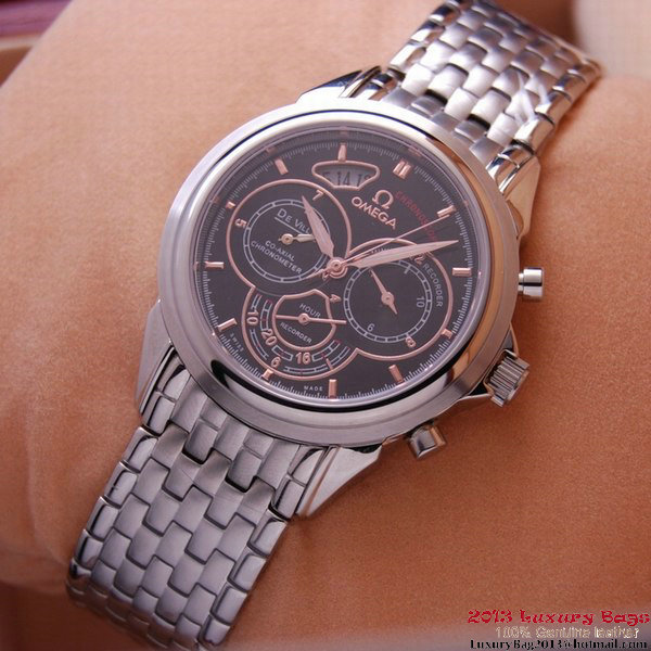 OMEGA DE VILLE CO-AXIAL CHRONOSCOPE Steel on Steel Strap OM77416 OMEGA DE VILLE CO-AXIAL CHRONOSCOPE Steel on Steel Strap OM77416