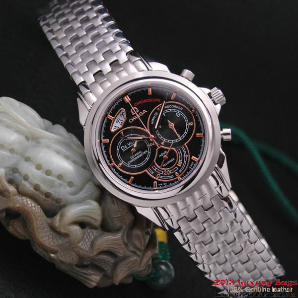 OMEGA DE VILLE CO-AXIAL CHRONOSCOPE Steel on Steel Strap OM77416 OMEGA DE VILLE CO-AXIAL CHRONOSCOPE Steel on Steel Strap OM77416