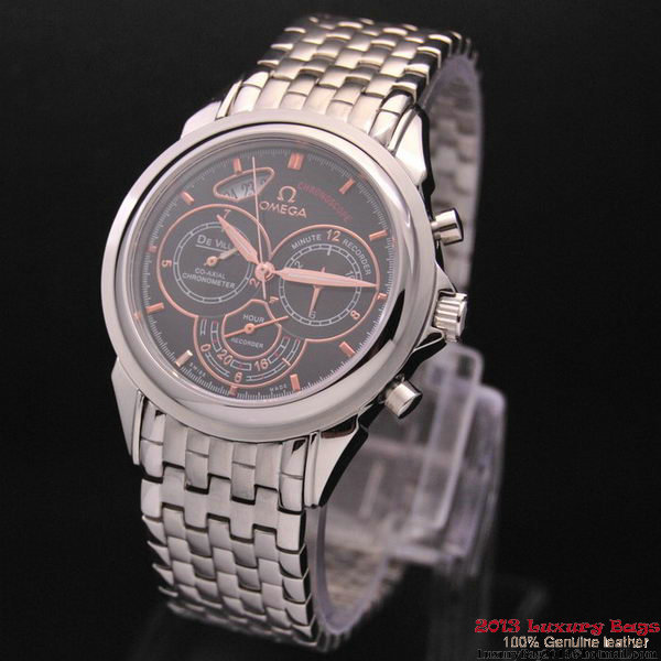 OMEGA DE VILLE CO-AXIAL CHRONOSCOPE Steel on Steel Strap OM77416 OMEGA DE VILLE CO-AXIAL CHRONOSCOPE Steel on Steel Strap OM77416