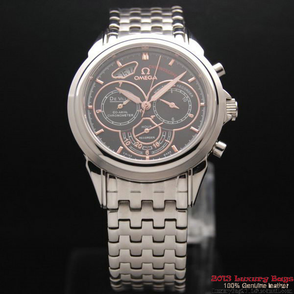 OMEGA DE VILLE CO-AXIAL CHRONOSCOPE Steel on Steel Strap OM77416 OMEGA DE VILLE CO-AXIAL CHRONOSCOPE Steel on Steel Strap OM77416