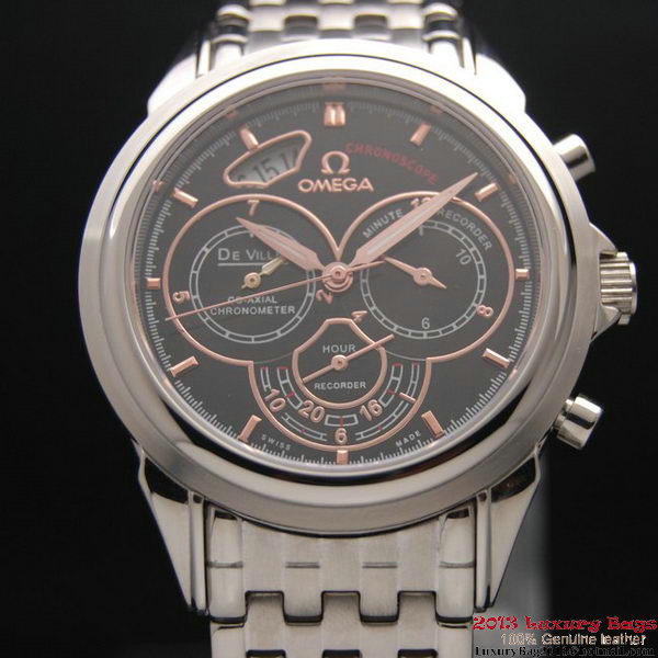 OMEGA DE VILLE CO-AXIAL CHRONOSCOPE Steel on Steel Strap OM77416 OMEGA DE VILLE CO-AXIAL CHRONOSCOPE Steel on Steel Strap OM77416