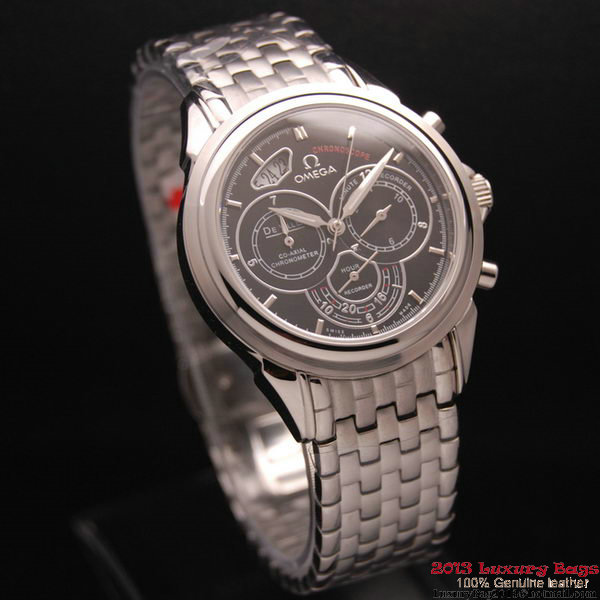 OMEGA DE VILLE CO-AXIAL CHRONOSCOPE Steel on Steel Strap OM77417 OMEGA DE VILLE CO-AXIAL CHRONOSCOPE Steel on Steel Strap OM77417