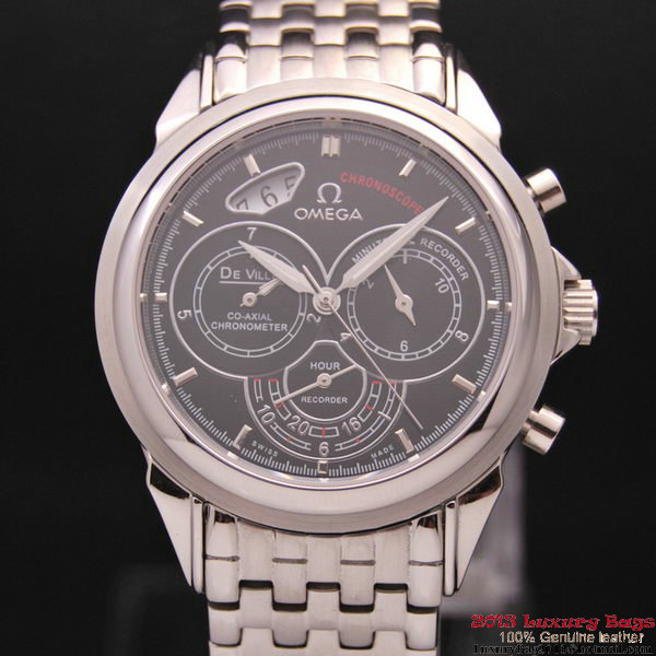 OMEGA DE VILLE CO-AXIAL CHRONOSCOPE Steel on Steel Strap OM77417 OMEGA DE VILLE CO-AXIAL CHRONOSCOPE Steel on Steel Strap OM77417