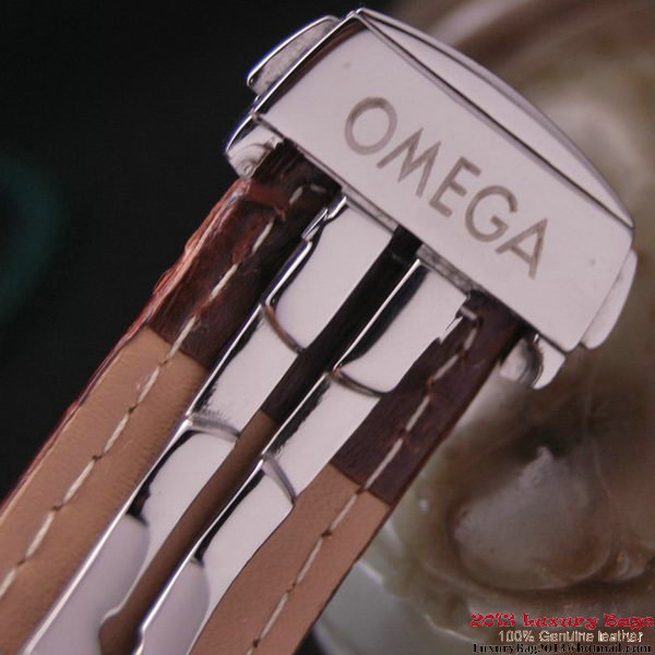 OMEGA DE VILLE CO-AXIAL Chronometer Red Gold on Brown Leather Strap OM77511 OMEGA DE VILLE CO-AXIAL Chronometer Red Gold on Brown Leather Strap OM77511