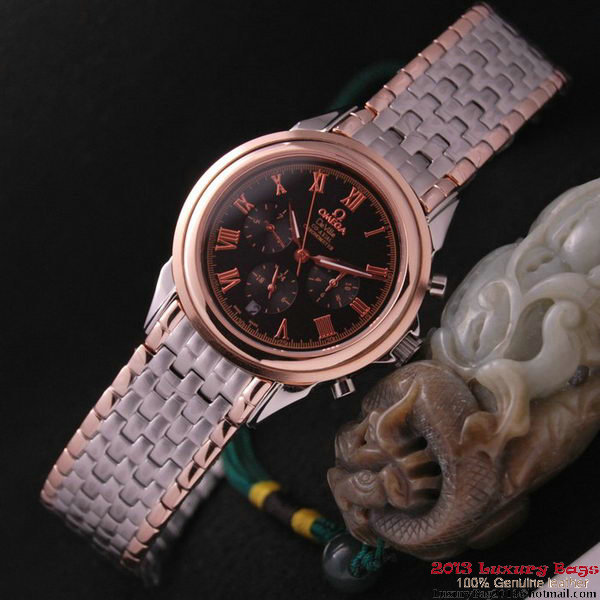 OMEGA DE VILLE CO-AXIAL Chronometer Red Gold on Red Gold Strap OM77521 OMEGA DE VILLE CO-AXIAL Chronometer Red Gold on Red Gold Strap OM77521