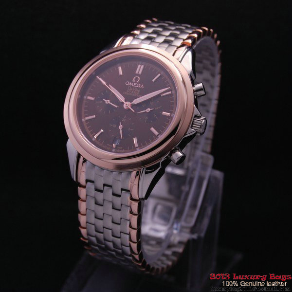 OMEGA DE VILLE CO-AXIAL Chronometer Red Gold on Steel Strap OM77516 OMEGA DE VILLE CO-AXIAL Chronometer Red Gold on Steel Strap OM77516