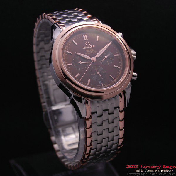 OMEGA DE VILLE CO-AXIAL Chronometer Red Gold on Steel Strap OM77516 OMEGA DE VILLE CO-AXIAL Chronometer Red Gold on Steel Strap OM77516