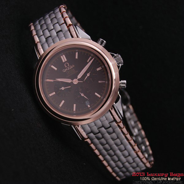 OMEGA DE VILLE CO-AXIAL Chronometer Red Gold on Steel Strap OM77516 OMEGA DE VILLE CO-AXIAL Chronometer Red Gold on Steel Strap OM77516