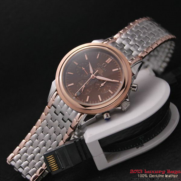 OMEGA DE VILLE CO-AXIAL Chronometer Red Gold on Steel Strap OM77516 OMEGA DE VILLE CO-AXIAL Chronometer Red Gold on Steel Strap OM77516