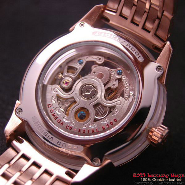 OMEGA DE VILLE Tourbillon Watches Red Gold on Red Gold Steel Strap Om7019 OMEGA DE VILLE Tourbillon Watches Red Gold on Red Gold Steel Strap Om7019