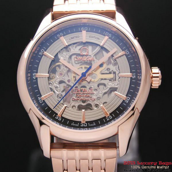 OMEGA DE VILLE Tourbillon Watches Red Gold on Red Gold Steel Strap Om7020 OMEGA DE VILLE Tourbillon Watches Red Gold on Red Gold Steel Strap Om7020
