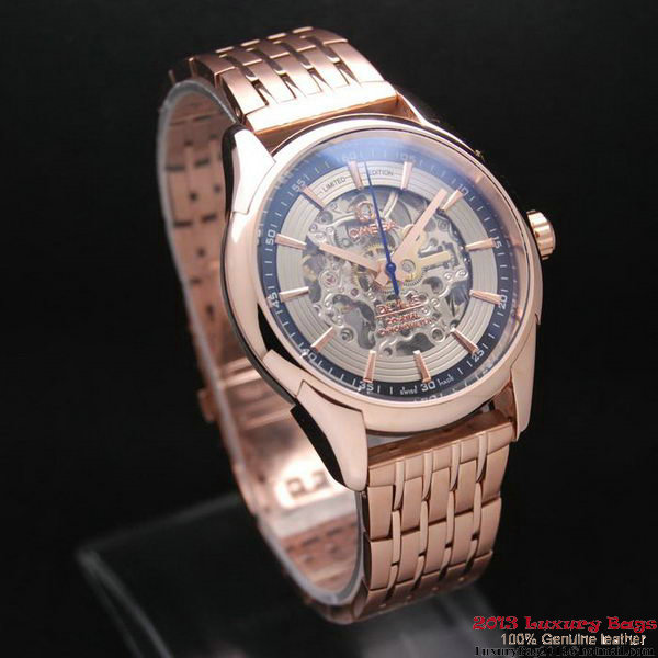OMEGA DE VILLE Tourbillon Watches Red Gold on Red Gold Steel Strap Om7020 OMEGA DE VILLE Tourbillon Watches Red Gold on Red Gold Steel Strap Om7020