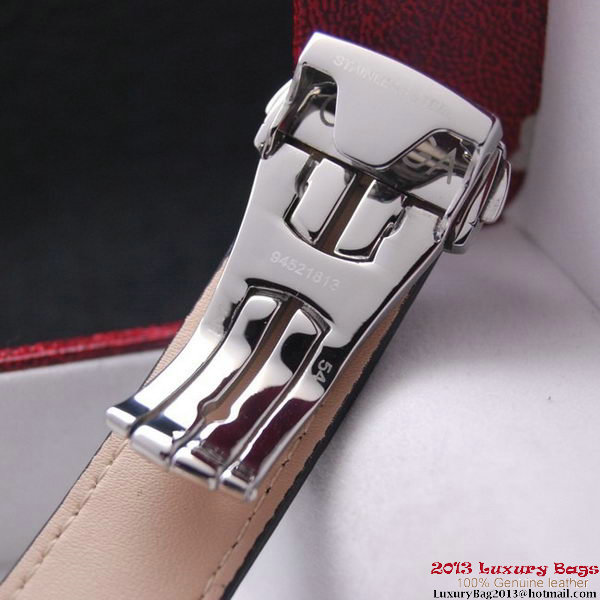 OMEGA DE VILLE Tourbillon Watches Steel on Black Leather Strap Om7002 OMEGA DE VILLE Tourbillon Watches Steel on Black Leather Strap Om7002