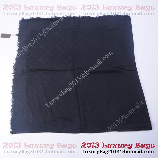 Louis Vuitton Scarves Cotton WJLV091 Black Louis Vuitton Scarves Cotton WJLV091 Black