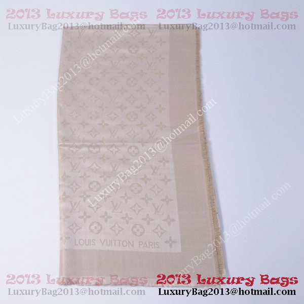 Louis Vuitton Scarves Cotton WJLV092 Apricot&Gold Louis Vuitton Scarves Cotton WJLV092 Apricot&Gold