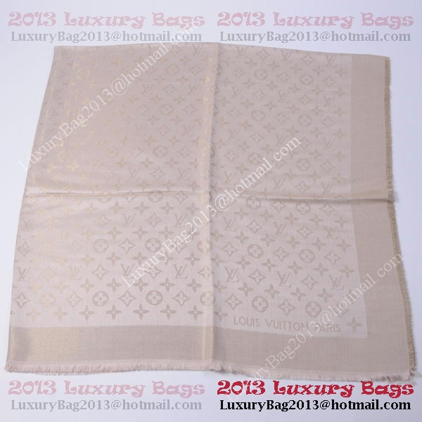 Louis Vuitton Scarves Cotton WJLV092 Apricot&Gold Louis Vuitton Scarves Cotton WJLV092 Apricot&Gold
