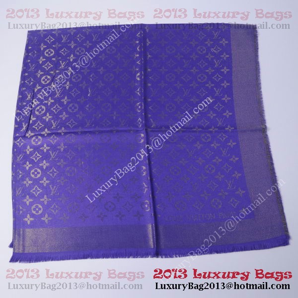 Louis Vuitton Scarves Cotton WJLV092 Dark Blue&Gold Louis Vuitton Scarves Cotton WJLV092 Dark Blue&Gold