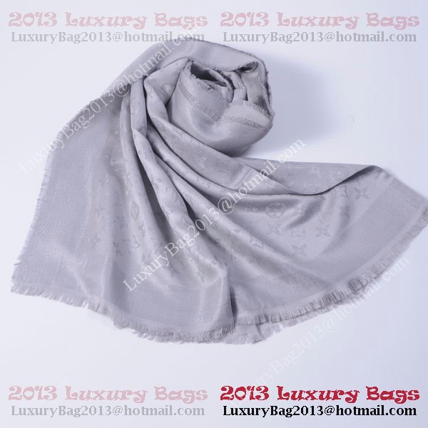 Louis Vuitton Scarves Cotton WJLV092 Gray Louis Vuitton Scarves Cotton WJLV092 Gray