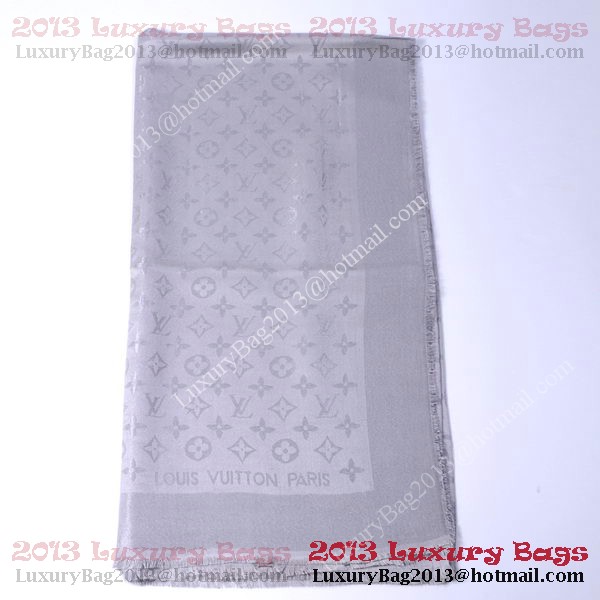 Louis Vuitton Scarves Cotton WJLV092 Gray Louis Vuitton Scarves Cotton WJLV092 Gray